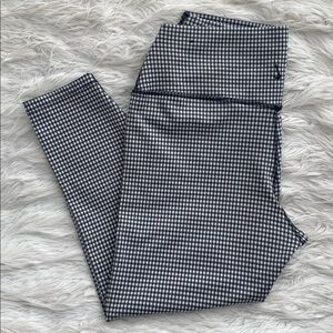 Nike | Black & White Gingham Leggings
